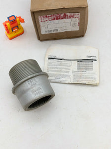 Eaton Crouse-Hinds ES76 Female Sealing Hub, 2-1/2 x 2" (Open Box)