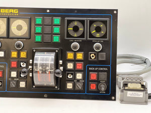 NORIS / BERG 061317 Marine Control Panel w/ Cables, Harting Connectors (Not Tested)