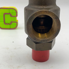 Load image into Gallery viewer, Aquatrol 3/4&quot; Bronze Safety Relief Valve, 3/4&quot; MNPT Inlet type, 1&quot; FNPT Outlet Type (No Box)