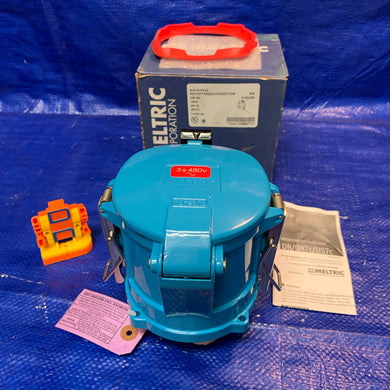 Meltric 39-94153-K04-4X Receptacle/Connector, DR150, 3P+G, 480VAC, Type 4x (New)