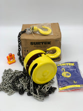 Load image into Gallery viewer, Surtek POLAC2L 1 Ton Cap. Light Chain Hoist (New)