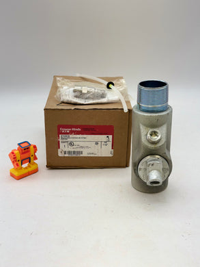 Eaton Crouse-Hinds EYD516 Male & Female Hub Sealing Fitting w/ Drains, 1-1/2