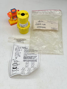 Cooper Crouse-Hinds Pauluhn 420PP-125 261/262 Plug, 20A, 3-Wire, 2-P, Plastic, 125VAC (New)