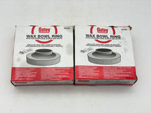 Load image into Gallery viewer, Oatey 31220 Wax Bowl Ring *Lot of (2) Bowl Rings-Missing (1) Bolt Kit* (Open Box)