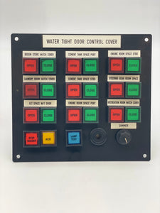 Marine Watertight Door Control Cover Panel (Not Tested-For Parts)