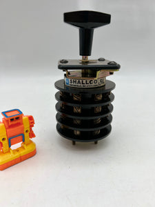 Shallco 26304B Rotary Control Mode Switch, Series 26 (Used)