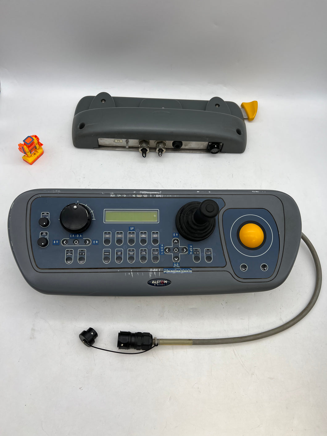 Alstom Joystick Controller Station w/ Wall Mount Bracket for Marine DP System (Used)