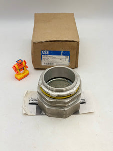 Eaton Crouse-Hinds LT350-SA Liquidtight Straight Connect, 3-1/2" (New)