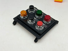 Load image into Gallery viewer, Eaton Cutler-Hammer Indicator Light Panel for MCC Bucket, (3) Lights w/ Reset Start Stop *Lot of (2)* (Used)