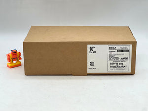 Brady 13610 Red All Weather Permanent Adhesive Vinyl Label Tape, 10"x50' (New)