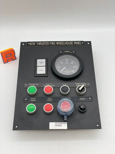 NORIS Automation P837-19-BTFWDWHP-01 Bow Thruster FWD Wheelhouse Control Panel (Not Tested-For Parts)