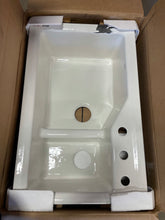 Load image into Gallery viewer, Kohler 6411-3-0 Indio Undercoun., Offset Sink 3-Holes, Color: White, Acc. Included (Open Box) *Enamel Damage*