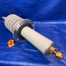 Load image into Gallery viewer, H-J Enterprises Virginia Transformer Warco 55526223H (VT), AS1498-008 (H-J), 15kV-110kV BIL Bushing, 1&quot; Stud Dia., Porcelain Shell (No Box)