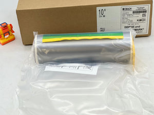 Brady 13616 Gray All Weather Permanent Adhesive Vinyl Label Tape, 10"x50' (New)
