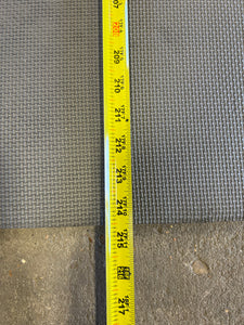 Interlocking 1/2" Rubber Foam Floor Mats, Gray, 17'-10.5"x19'-10.5", 356SF w/ (4) Extra (Used)