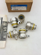 Load image into Gallery viewer, Eaton Crouse-Hinds LT100G-SA Liquidtight Straight Connect w/ Ground  Lug, 1&quot; *Box of (5)* (New)