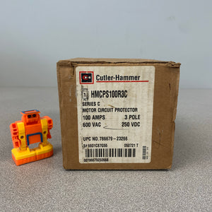 Cutler-Hammer HMCPS100R3C Series C Motor Circuit Protector, 3 Pole, 100A (New)