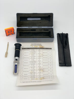 Atago Brix REF402 Handheld Portable Refractometer, RE: Pics for Included Acc. (Used)