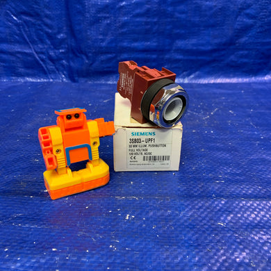 Siemens 3SB03-UPF1 30MM Illuminated Pushbutton (Open Box)