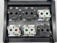 Load image into Gallery viewer, Eaton Cutler-Hammer Indicator Light Panel for MCC Bucket, (3) Lights w/ Reset Start Stop *Lot of (2)* (Used)