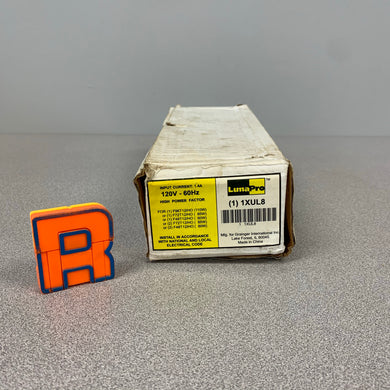 LumaPro 1XUL8 High Output Ballast, 120V, 60Hz, 1.4A (New)