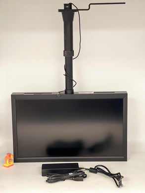 Effinet Systems EFL-2403HD Dual 24” LCD Monitor w/ Pwr Adapter, Pole Mount (Used)