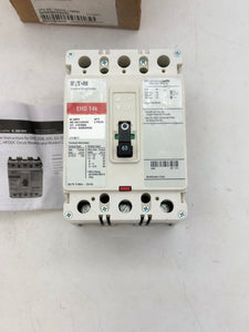 Eaton Cutler-Hammer EHD3060L Ser.C Circuit Breaker, 60 Amps (New-Small Crack)