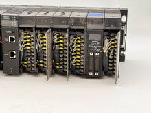 Load image into Gallery viewer, GE Fanuc Emerson PACSystem RX3i PLC Power Supply w/ (10) Slot Base, (10) Modules (Not Fully Tested)