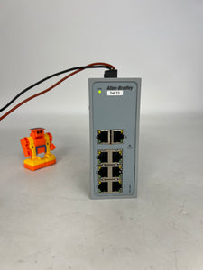 Allen-Bradley 1783-US8T Ser.A Stratix 2000 Unmanaged Ethernet Switch (Used)