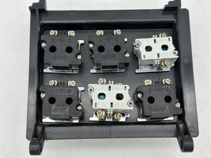 Eaton Cutler-Hammer Indicator Light Panel for MCC Bucket (4) Lights w/ Reset, Select (Used)