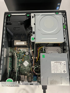 HP Compaq 8200 Elite SFF, i5-2400 3.13GB RAM 500GB HDD Win 10 Pro (Used)