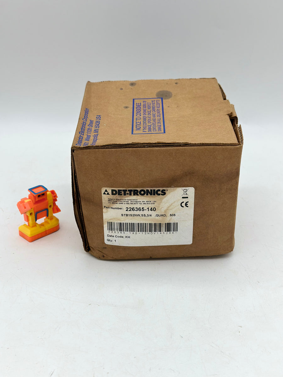 Det-Tronics 226365-140 STB1S2NW Sensor Termination Box, SS, 3/4 ,QUAD ...