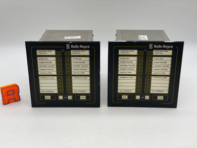 Rolls Royce Marine AS02-0120-002 Steering Gear Control Panel *Lot of (2)* (Not Tested)