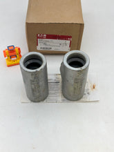 Load image into Gallery viewer, Eaton Crouse-Hinds EYS51 Vertical/Horiz. Female Condulet Sealing Fitting 1-1/2&quot; *Box of (2)* (New)