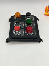 Load image into Gallery viewer, Eaton Cutler-Hammer Indicator Light Panel for MCC Bucket, (3) Lights w/ Reset Start Stop *Lot of (2)* (Used)