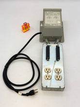 Load image into Gallery viewer, GE 9T51B0107 Transformer w/ 2 Terminal Blocks, 4 Outlets (Used)