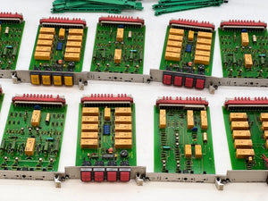 MaK Caterpillar 1.00.7-36.21.00-62 PCB Card Rack, No Back Enclosure Cover (Used)