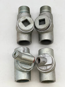 Appleton O-Z Gedney EYD/EZS Series Conduit Fitting, *Lot of (4)* (No Box)