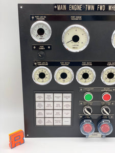 NORIS Automation P837-06-METFWP-01 Main Engine Twin Fwd. Control Panel (Not Tested-For Parts)
