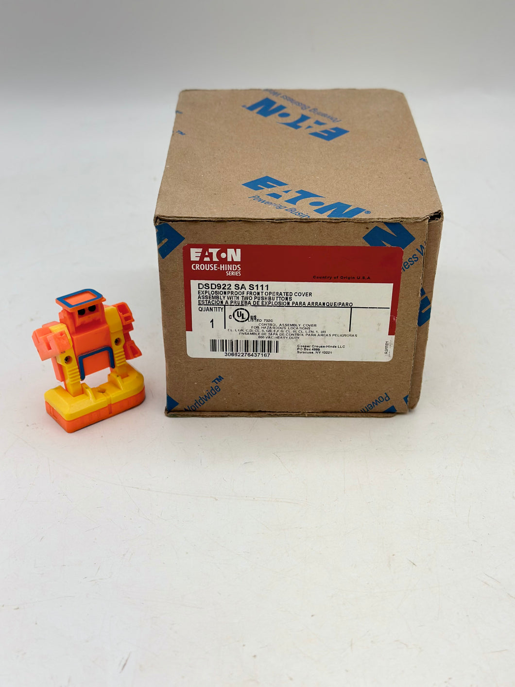 Eaton Crouse-Hinds DSD922-SA-S111 Expl. Proof Front Op. Pushbuttons (New)