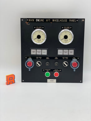 NORIS Automation P837-08-MEAWP-01 Main Engine AFT Wheelhouse Control Panel (Not Tested-For Parts)