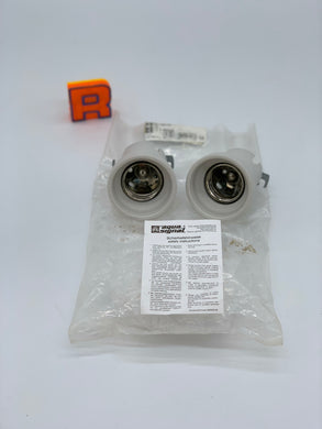 Aqua Signal 9840048700 High Temp Lampholder, E40, Porcelain, T270, 18/500 5kV, *Lot of (2)* (No Box)