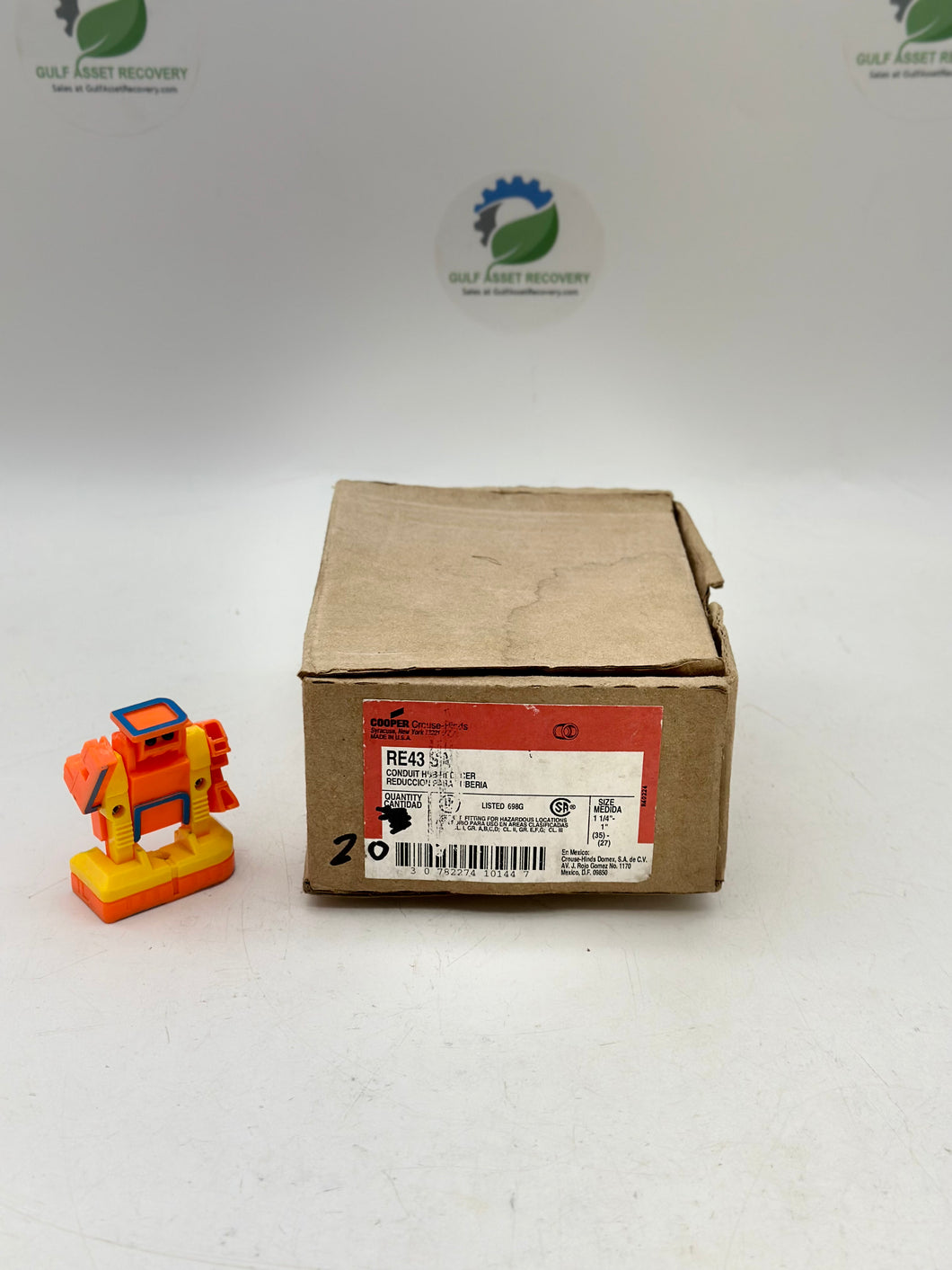 Eaton Crouse-Hinds RE43-SA Conduit Hub Reducer 1-1/4