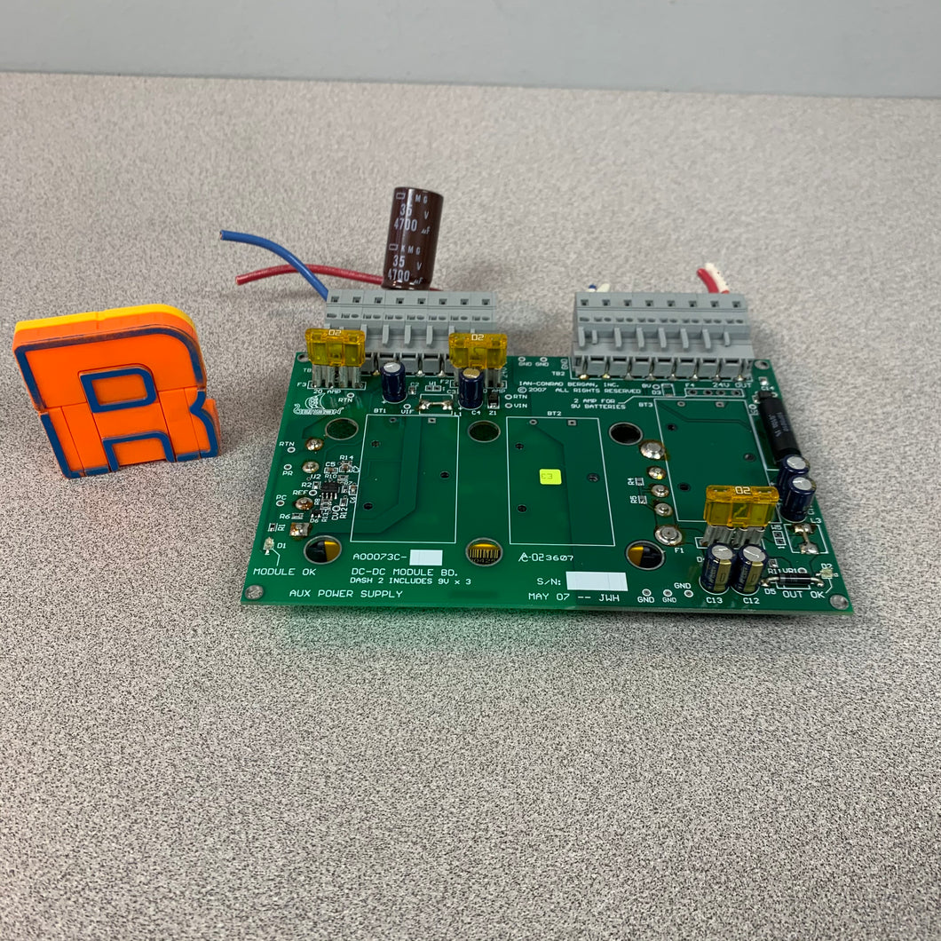 Ian-Conrad Bergan A00073C DC-DC Aux. Power Supply Module Board (Used)