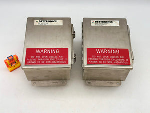 Det-Tronics 000811-105 Q811 CGS Duct Mount Enclosure, 3/4" *Lot of (2)* (Used)