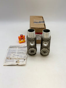 Eaton Crouse-Hinds EYS56-SA Vertical/Horiz. Male/Female Sealing Fitting 1-1/2" *Box of (2)* (New)