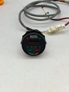 Furuno GMDSS Battery Monitor w/ AC Failure Indicator Light for GMDSS Station (Used)