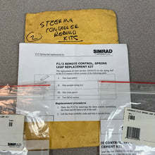 Load image into Gallery viewer, Simrad 23020233 Spring Leaf Replacement Kit for F1/2 Remote Control, *Lot of (2) Kits* (New)