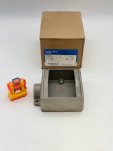 Load image into Gallery viewer, Eaton Crouse-Hinds FS22-SA 2-Gang Box, 3/4&quot; (New)