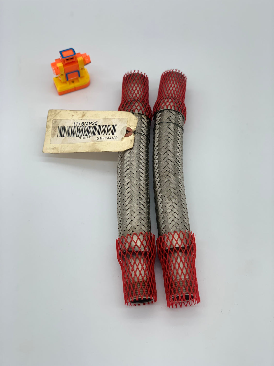 Hose Master G100SM120 Flexible Metal Hose Assembly, 321 SS, 1” X 12”, *Lot of (2)* (No Box)